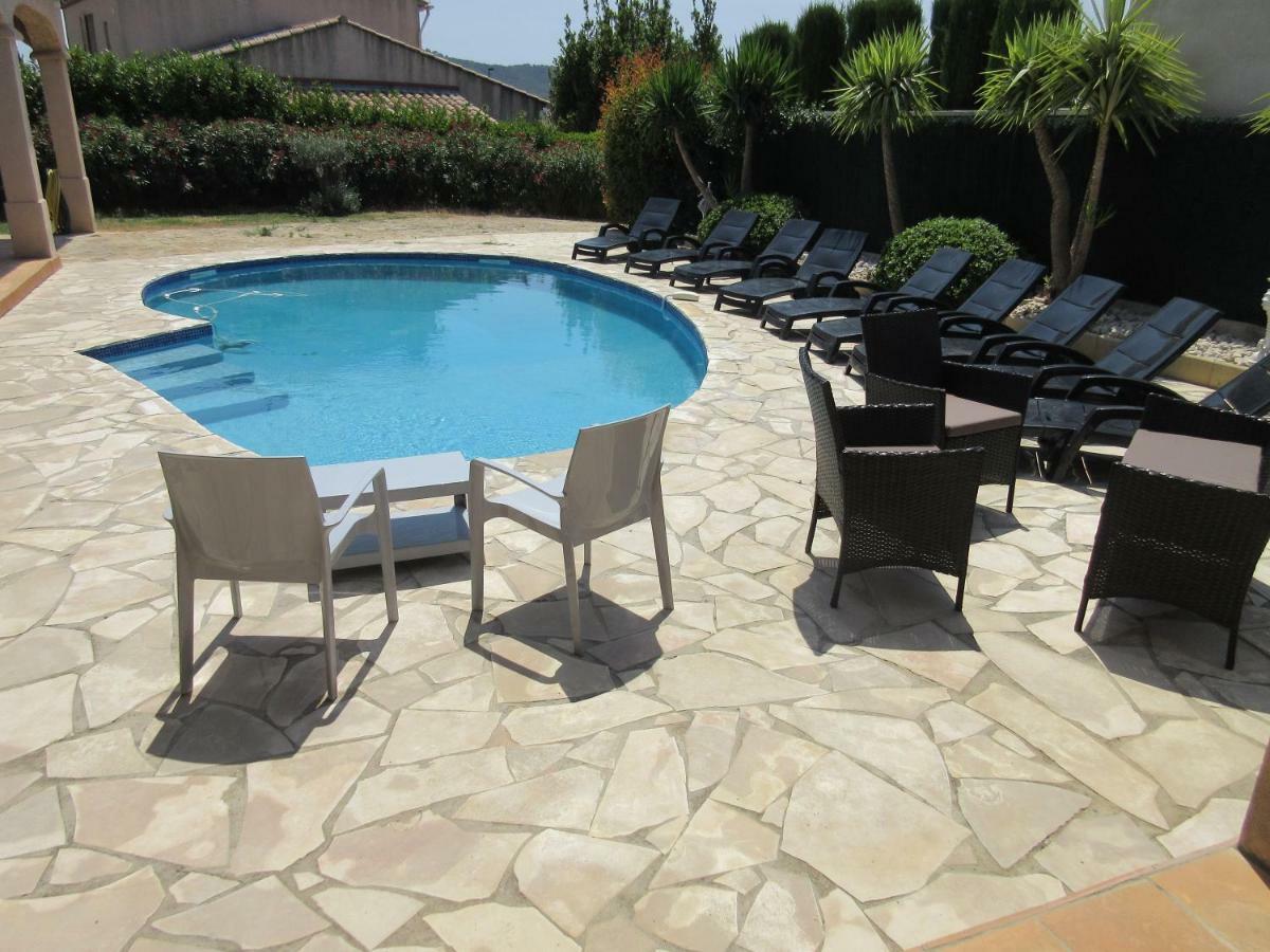 Villa Spacieuse, Climatisation, Piscine, Jardin Paysage, Proche Mer Saint-Cyr-sur-Mer Eksteriør billede